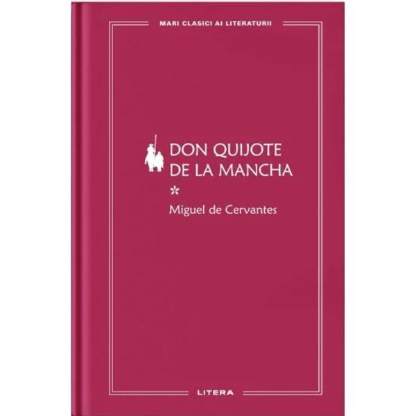 Considerat&259; în unanimitate una dintre cele mai amuzante &537;i în acela&537;i timp tragice c&259;r&539;i care s-au scris vreodat&259; Don Quijote de la Mancha este o cronic&259; a faimoaselor aventuri picare&537;ti ale nobilului cavaler r&259;t&259;citor Don Quijote &537;i ale credinciosului s&259;u scutier Sancho Panza Împreun&259; cei doi c&259;l&259;toresc prin Spania secolului al XVI-lea în c&259;utarea aventurii &537;i 