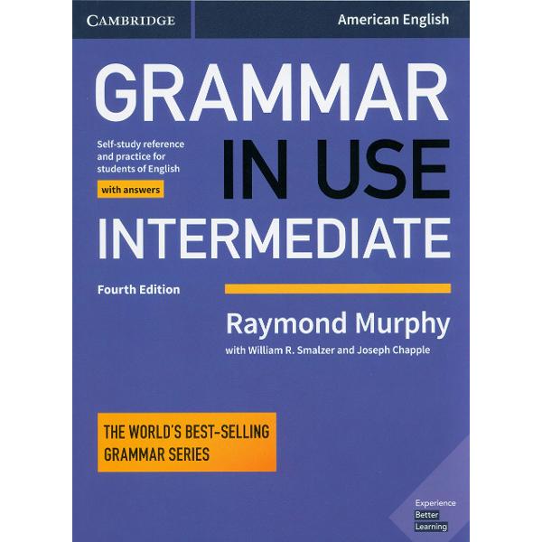 The worlds best-selling grammar series for learners of English Grammar in Use Intermediate with Answers authored by Raymond Murphy is the first choice for intermediate B1-B2 learners of American English and covers all the grammar required at this level It is a self-study book with simple explanations and lots of practice exercises and has helped millions of people around the world to communicate in English It is also trusted by teachers and can be used as a supplementary text in 