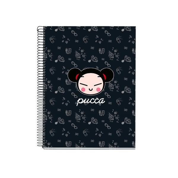 Caiet cu spira Pucca A5 matematica 120 file 