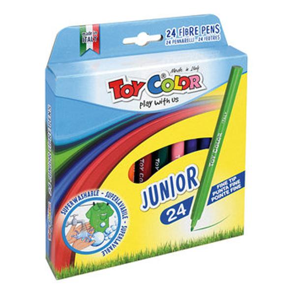 Carioci Toy Color Junior 24 de culori TC031
