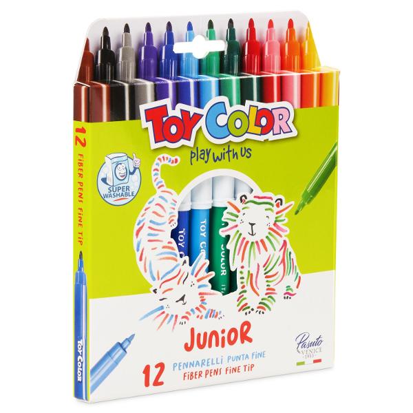 Carioci Toy Color Junior 12 culori TC030