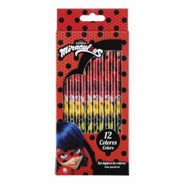 Set 12 creioane colorate LADYBUG MARINETTEUn set deosebit si atractiv pentru orice fata pasionata de desen Eleganta si stil energic doar pentru tineDimensiuni set 9x205 cm