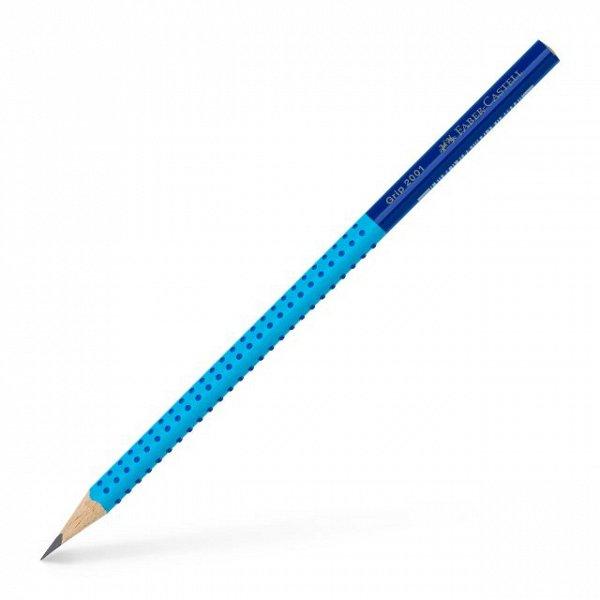 Creioane grafit bicolore Grip 2001Calitate de topForma ergonomica triunghiularaZona Grip moale in culori asortateCorpul acoperit cu vopsea ecologica pe baza de apa bicolora mina B