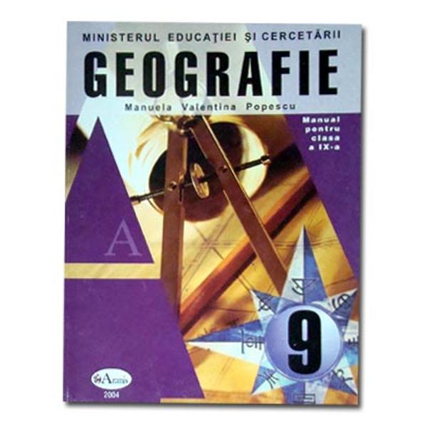 Geografie IX Manual - Popescu A515