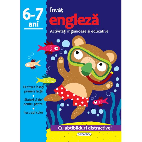 Activitati ingenioase si educative - Engleza 6-7ani
