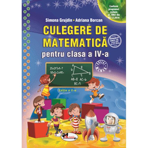 • în conformitate cu programa &537;colar&259; în vigoare • cunoa&537;terea &537;i utilizarea unor concepte specifice matematicii • dezvolt&259; capacit&259;&539;ile de explorare investigare &537;i rezolvare de probleme • dezvolt&259; interesul &537;i motiva&539;ia pentru studiul &537;i aplicarea matematicii în contexte variate