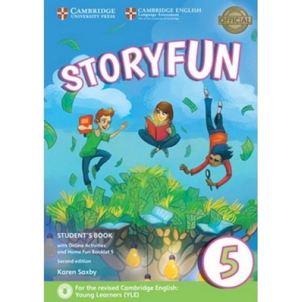Enjoyable and engaging practice for the revised 2018 Cambridge English Young Learners YLEStoryfun Level 5 Students Book provides full-colour preparation material for Cambridge English Flyers It contains eight fully-illustrated stories with accompanying activities for students to enjoy These include songs and exam-style questions that practise the grammar vocabulary and skills needed at each level Extra speaking practice and projects provide opportunities for extension 