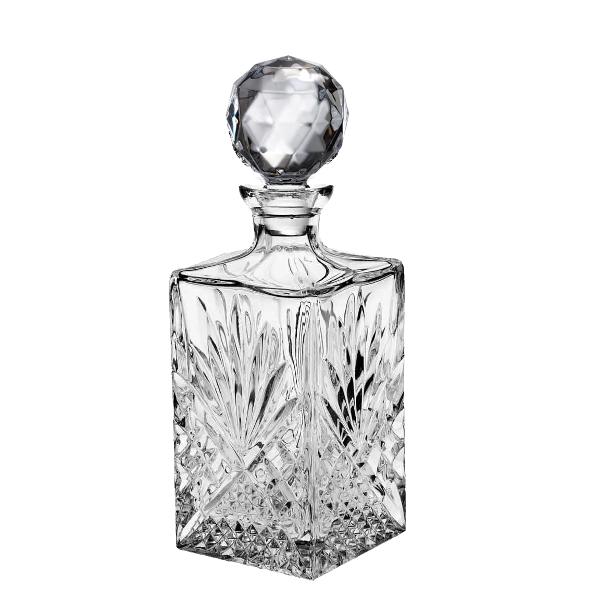 Carafa  decanter  decantor model Elington din Cristal de Bohemia cu 24 PbO Volum sticla 750 ml 