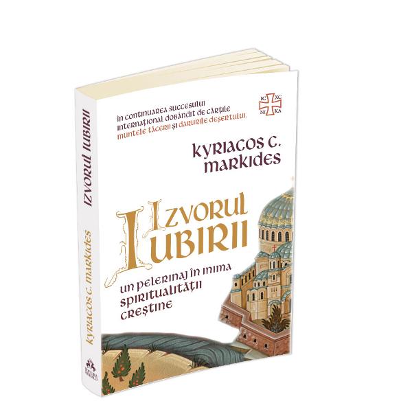 Izvorul Iubirii povesteste cu admiratie respect bucurie si pe alocuri cu umor intr-un limbaj apropiat de inima omului contemporan despre Hristos ca Arhetip divin descoperit lumii a carui imagine este menita sa ne ajute sa ne vindecam de instrainarea de Spirit adusa de modernitate prin crearea unui pod atat ideatic cat si practic intre minte si spirit Parintele Maximos episcop calugar charismatic si indrumator duhovnicesc vocea principala din cartile lui Markides 