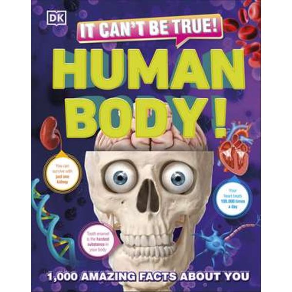 Get ready to have your mind blown with these jaw-dropping facts and visual comparisons about the human bodyPacked with incredible stats and facts about the human body that will leave you and your family utterly amazed The perfect book for kids and adults who love science biology or any weird wonderful and gruesome factsDo you want to impress your family and friends with mind-boggling information Well now you can Inside the pages of 