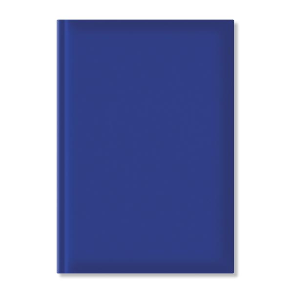 Agenda nedatata A5 hartie offset alb coperta albastru EJ221301