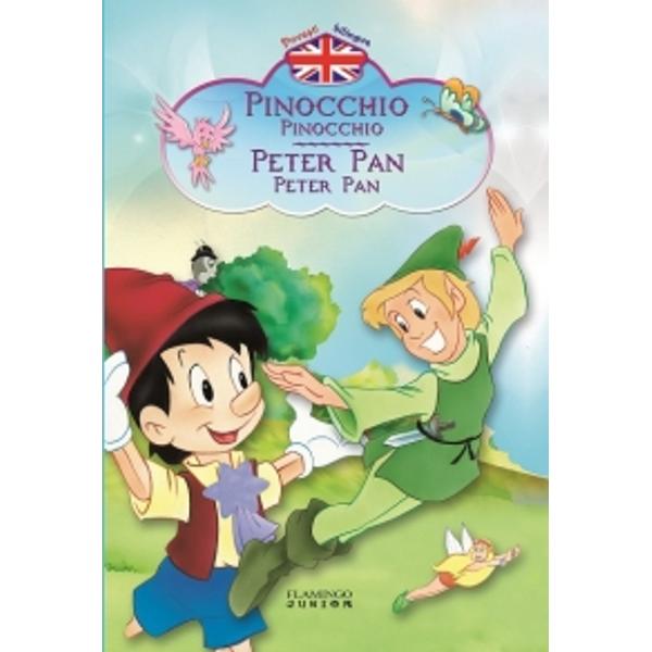 Povesti bilingve Pinocchio - Peter Pan