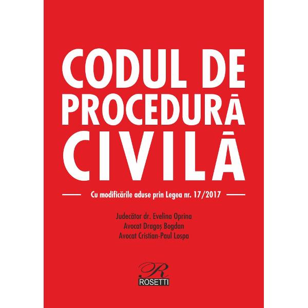 Codul de procedura civila 22032017
