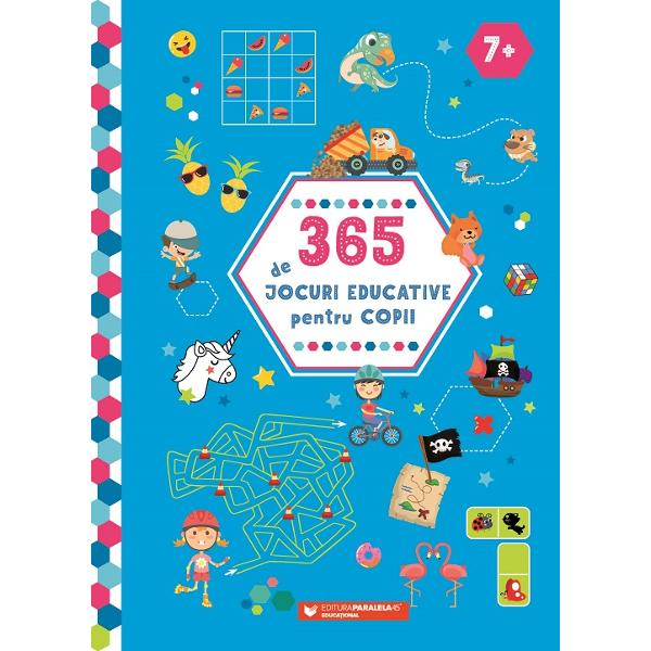 365 De Jocuri Educative Pentru Copii 7 Ani Ballon Media Libraria CLB