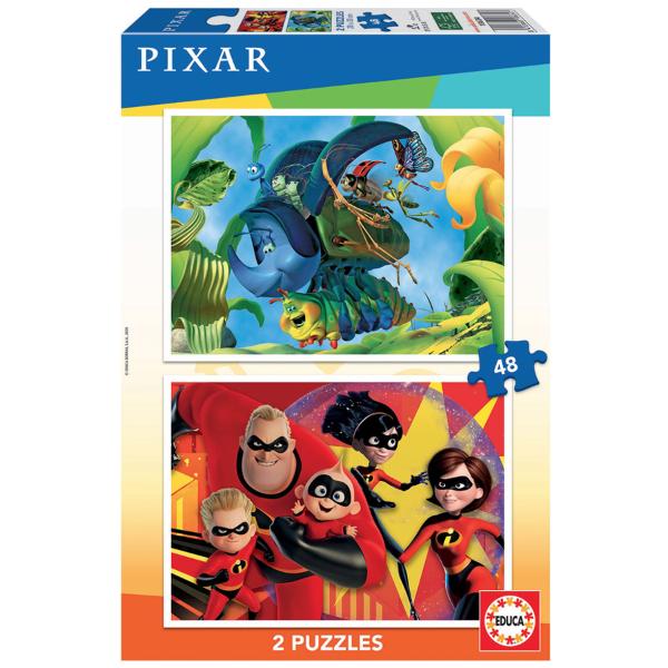 Puzzle 2x48 piese bugs lifeincredibles 18634