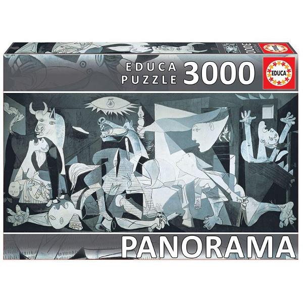 Puzzle panoramic cu 3000 piese Puzzleul asamblat are 144 x 68 cm Pentru varste de peste 12 ani