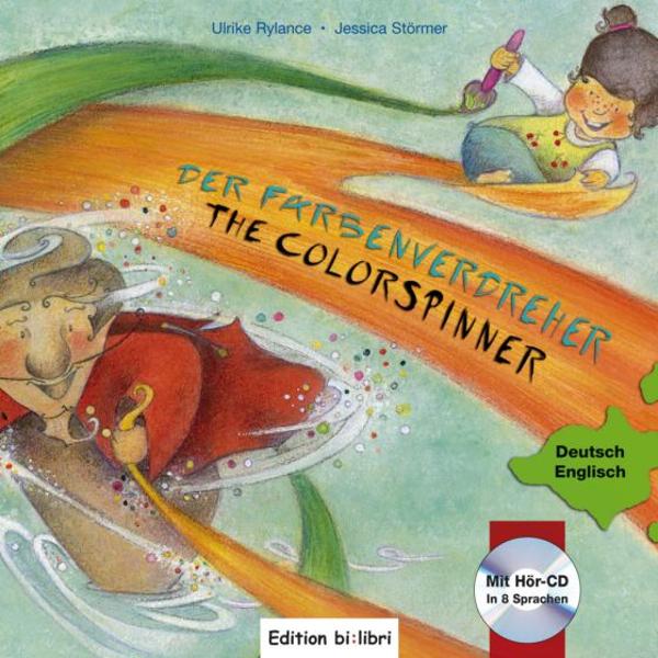 Childrens Book German-English with Audio-CDTarget group Children aged 4 and upwardsYellow and blue together make green Elsie knows that for sure But what do you get with brown and red The colorspinner shows her when he appears in her painting one day and mixes everything up …A silly journey through the world of colorsOn the audio-cd the story is read out by native speakers in eight languages 