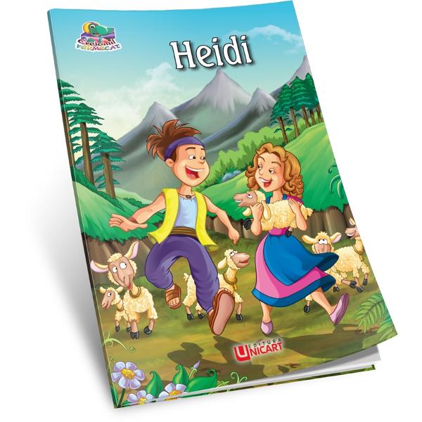 Heidi - carte de colorat