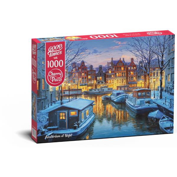 Puzzle Timaro cu 1000 piese Amsterdam at Night