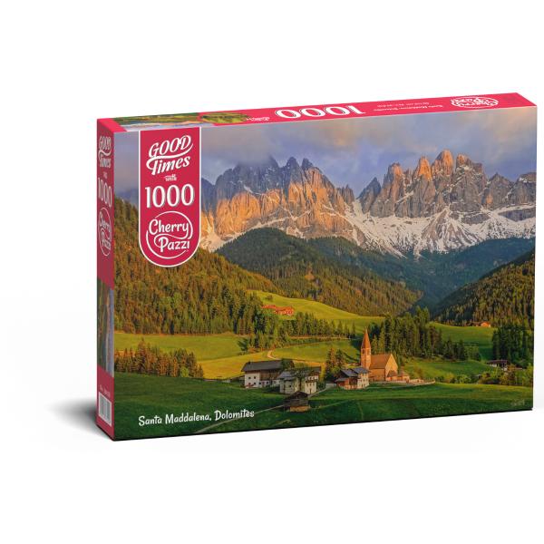 Puzzle Timaro cu 1000 piese Santa Maddalena Dolomites