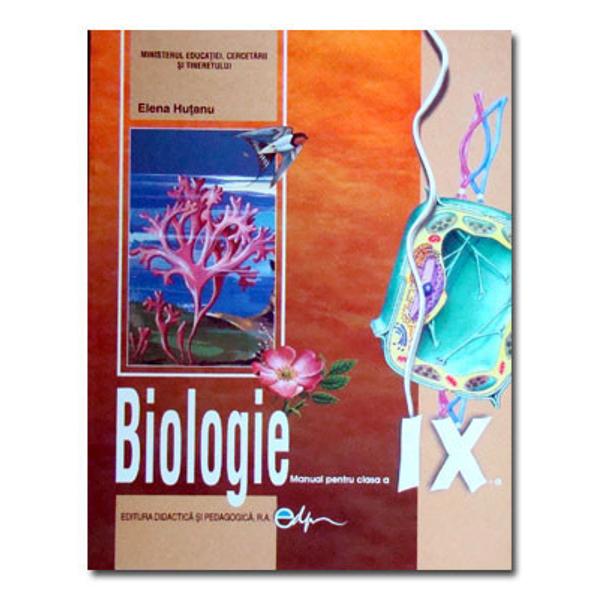 Manual de biologie clasa a IX a editia 2017