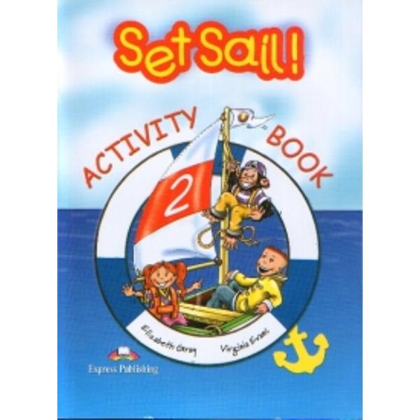 SET SAIL is a two-level course for teaching English at early primary levels Young learners wil be captivated by the adventures of Lulu Larry and their pet chimp ChucklesSET SAIL takes pupils on a journey into the English language leading them gently into the practice of all four-skills starting with pre-reading and pre-writing activities progressing onto more demanding tasks designed to fully equip young learners with the skills to communicate in the target 