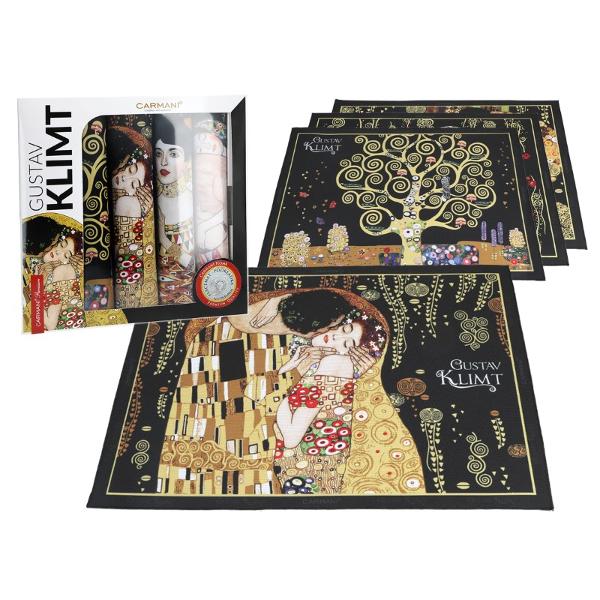 Set de 4 suporturi pentru farfurie Klimt 295x40cm 0230750