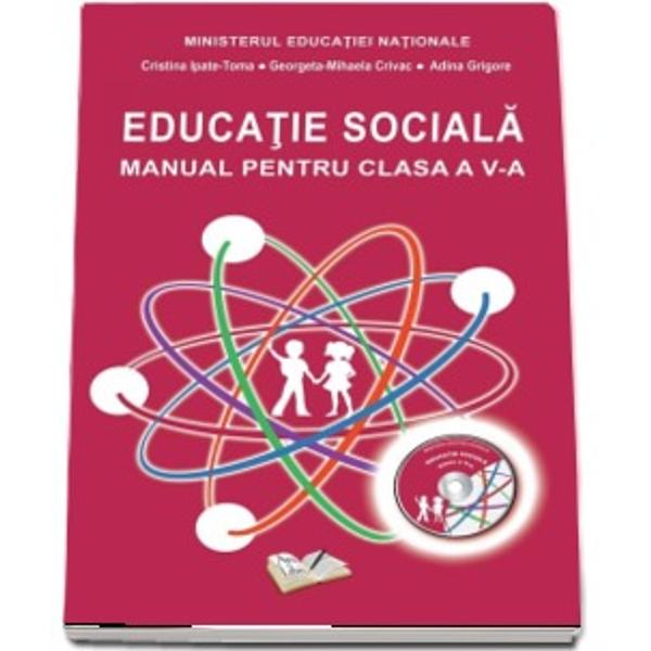 Manual educatie sociala clasa a V a  CD