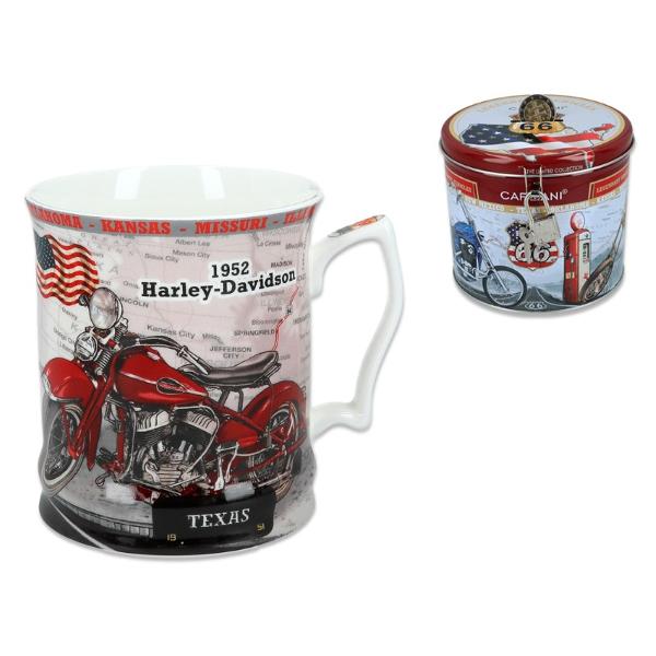 Cana motor Harley Davidson cutie metal 480ml 0166010