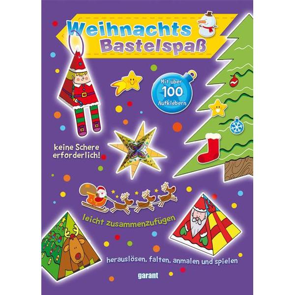 Erleben Sie wundervolle Momente mit Ihren Kindern wenn Sie mit ihnen die Weihnachtsdekorationen aus diesem tollen Bastelheft anfertigen So einfach geht´s Vorgestanzte Teile herauslösen falten anmalen und spielen Beipsielsweise - Geschenkanhänger - Baumschmuck - Elfen und Weihnachtsmänner - Pyramidendeko - Sterne und Spiralen Und in der Mitte des Hefts über 100 tolle weihnachtliche Aufkleber Und in der Mitte des Hefts über 100 tolle weihnachtliche 