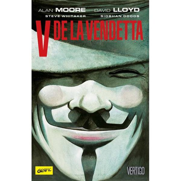 Scriitura inteligent&259; a lui Alan Moore se combin&259; excelent cu extraordinarele ilustra&539;ii ale lui David Lloyd în acest roman distopic devenit un clasicV de la Vendetta e o poveste impresionant&259; despre libertate o carte-cult esen&539;ial&259; nu doar pentru fanii romanelor grafice ci &537;i pentru cititorii pasiona&539;iÎntr-un viitor distopic dup&259; ce fa&539;a Planetei a fost schimbat&259; de un r&259;zboi devastator în 