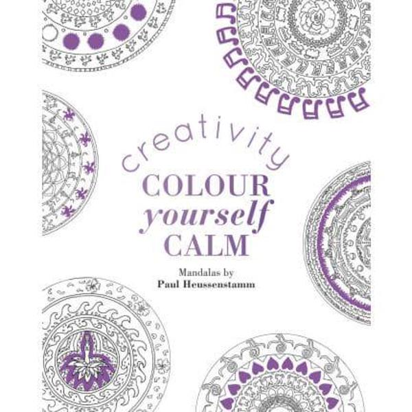 Inspired by the bestselling Colour Yourself Calm Creativity is the third in a new art-therapy adult colouring book series that will help with the practice of mindfulness and contemplation throughout the day