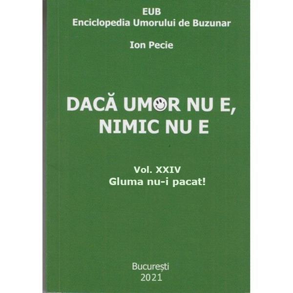 Autorul Ion Pecie este petrolist de meserie culeg&259;tor de umor contemporan &351;i colec&355;ionar de p&259;l&259;rii Colaboratorii îi cunosc pasiunea &351;i îi trimit din Elve&355;ia Austria Germania sau Serbia p&259;l&259;riiFirma sa ca &351;i umorul pe care îl adun&259; în volume este treab&259; serioas&259; a avut în permanen&355;&259; de la Revolu&355;ie încoace câteva zeci de angaja&355;iIon 