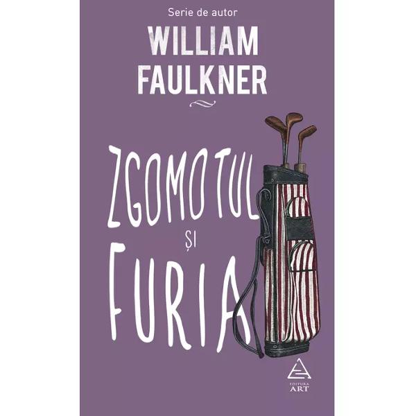 William Faulkner aduce romanul american pe aceea&537;i orbit&259; cu marile crea&539;ii europene care defineau noile tendin&539;e literare moderniste de la început de secol XX Zgomotul &351;i furia cel de-al patrulea roman al lui William Faulkner d&259; via&539;&259; unora dintre cele mai frumoase &537;i r&259;v&259;&537;itoare personaje ale literaturii universale rebela Caddy Benjy copilul perpetuu nevroticul Quentin cinicul Jason 