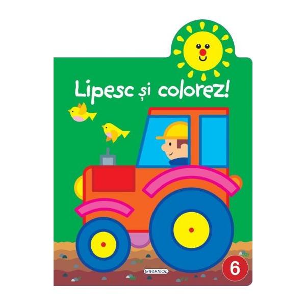 O serie de carti de colorat cu model pentru cei mai mici cititori Imaginile sunt simple mari si desenate cu un contur gros asa cum le place copiilor Ajuta la imbunatatirea motricitatii fine a copilului