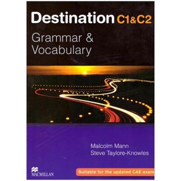 Destination C1 & C2 Grammar and Vocabulary is the ideal grammar and vocabulary practice book for all advanced students preparing take any C1 & C2 level exam Cambridge CAE and Cambridge CPE The answers attached in the brochure