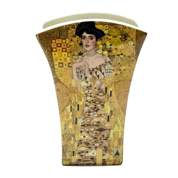 Vaza din portelan Gustav Klimt - Adele 67 VazaDimensiuni85x15x20 cm
