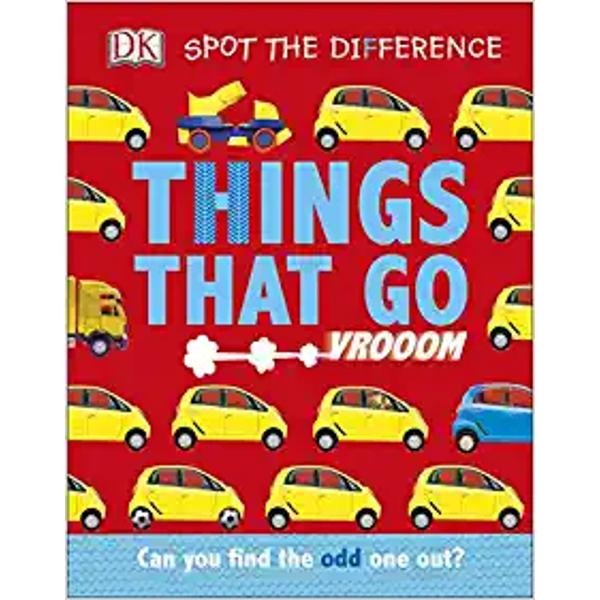 Little learners will love Spot the Difference Things That Go filled with fun facts questions and some hilariously out-of-place vehicles Will they find the panda in a speedboat or the teddy driving a car Whether comparing two pictures to find the differences or looking for the odd one out in repeated patterns young readers will develop their observational skills and theyll be having so much fun they wont even know theyre learning With amazing facts and questions on every page Spot 