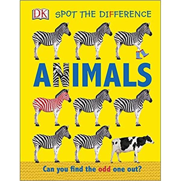 Little learners will love Spot the Difference Animals filled with fun facts questions and some hilariously out-of-place animals Will they find the monkey wearing lipstick or the cat with a snake for a tail Whether comparing two pictures to find the differences or looking for the odd one out in repeated patterns young readers will develop observational skills and theyll be having so much fun they wont even know theyre learning With amazing facts and questions on every page Spot 