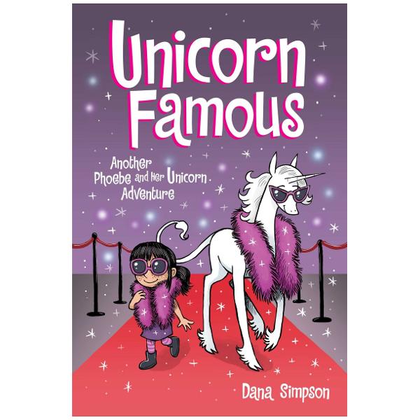 Roll out the red carpet for Phoebe and Her Unicorn the stars of Dana Simpsons bestselling series of comics about two best friends who make every day magicalWhen your best friend is a unicorn every day is a stroll down the red carpet Phoebe Howell’s unicorn BFF Marigold Heavenly Nostrils is happy to provide the celebrity treatment—teaching Phoebe fancy new spells giving her a ride to school so she doesn’t have to ride the bus and even 