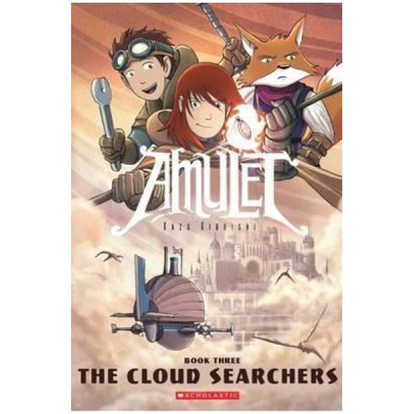 In the third installment of the thrilling Amulet series Emily Navin and their crew of resistance fighters charter an airship and set off in search of the lost city of Cielis which is believed to be located on an island high above the clouds The mysterious Leon Redbeard is their guide and theres a surprising new addition to the crew the Elf Kings son Trellis But is he ally or enemy And will Emily ever be able to trust the voice of the Amulet