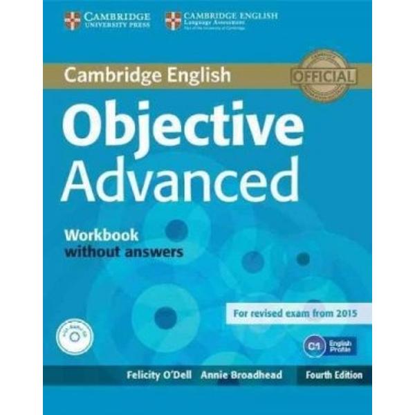 Objective Advanced 4et Ed Workbook without Answers with Audio CD