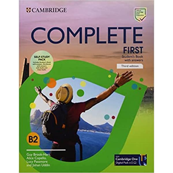 Complete First 3rd edition is the most thorough preparation for B2 First Complete is trusted by millions of candidates worldwide This course allows you to maximise performance with the Complete approach to language development and exam training Build confidence through our unique understanding of the exam and insights from previous candidate performance and the Complete exam journey for successful and stress-free outcomes The Workbook provides further practice of language and vocabulary 