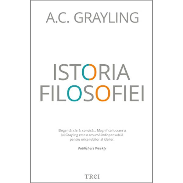 „Elegant&259; clar&259; concis&259; Magnifica lucrare a lui Grayling este o resurs&259; indispensabil&259; pentru orice iubitor al ideilor — Publishers WeeklyPrima istorie a filosofiei într-un singur volum care acoper&259; atât tradi&539;iile occidentale cât &537;i cele orientale — o lucrare de referin&539;&259; prestigioas&259; &537;i accesibil&259; de la unul dintre cei mai str&259;luci&539;i gânditori de azibr 