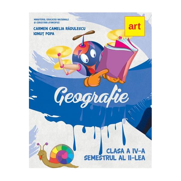 Manual de geografie clasa a IV a semestrul II CD