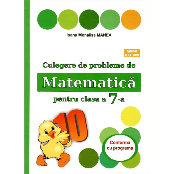 Culegerea cuprinde probleme si exercitii corespunzatoare programei scolare de matematica aprobate prin OMEN 33932017In functie de gradul de complexitate exercitile si problemele au rezultate indicatii sau rezolvari integraleAdresându-se tuturor categorilor de elevi cartea poate fi folosità si in clasa si in pregatirea individuala devenind un instrument sigur pentru invatarea matematicii