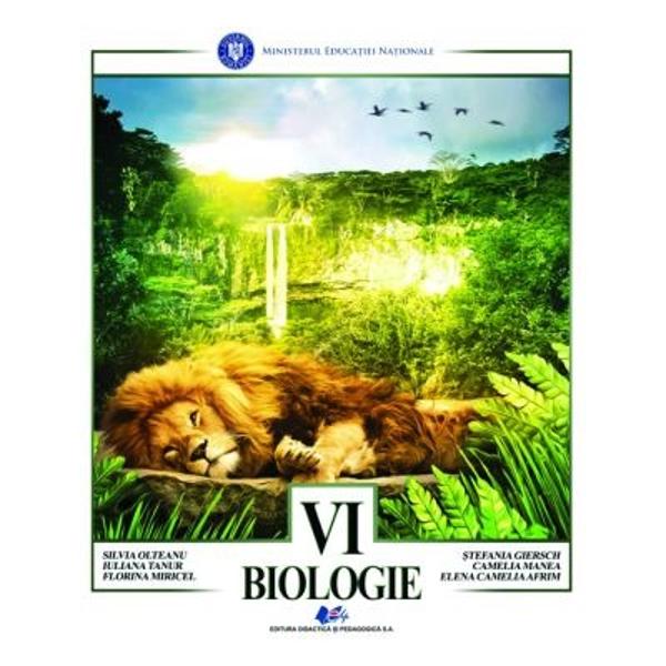 Manual biologie clasa a VI-a editia 2020 Olteanu