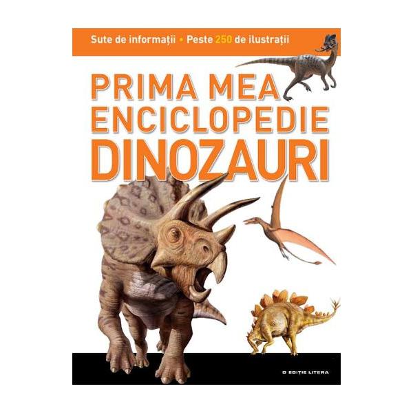 Descopera fascinanta lume a dinozaurilor cu ajutorul acestei enciclopedii noi si interesante Avand o multime de ilustratii sugestive si informatii captivante volumul te va tine cu sufletul la gura cu fiecare pagina a sa si te va face sa vrei sa cunosti in amanunt regatul vietuitoarelor Terrei