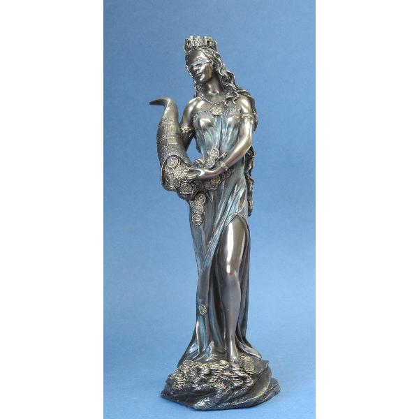 Statueta polystone fortuna 29cm wu71833