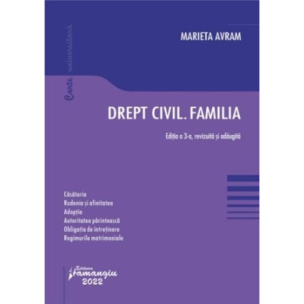 Drept civil Familia editia a III a